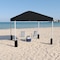 Flash Furniture 10'x10' Black Pop Up Canopy Tent with Wheeled Case JJ-GZ1010PKG-BK-GG - alternate 8